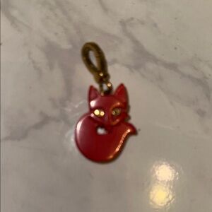 The original Juicy Couture Red Fox charm, mint condition, in box w/xtra surprise